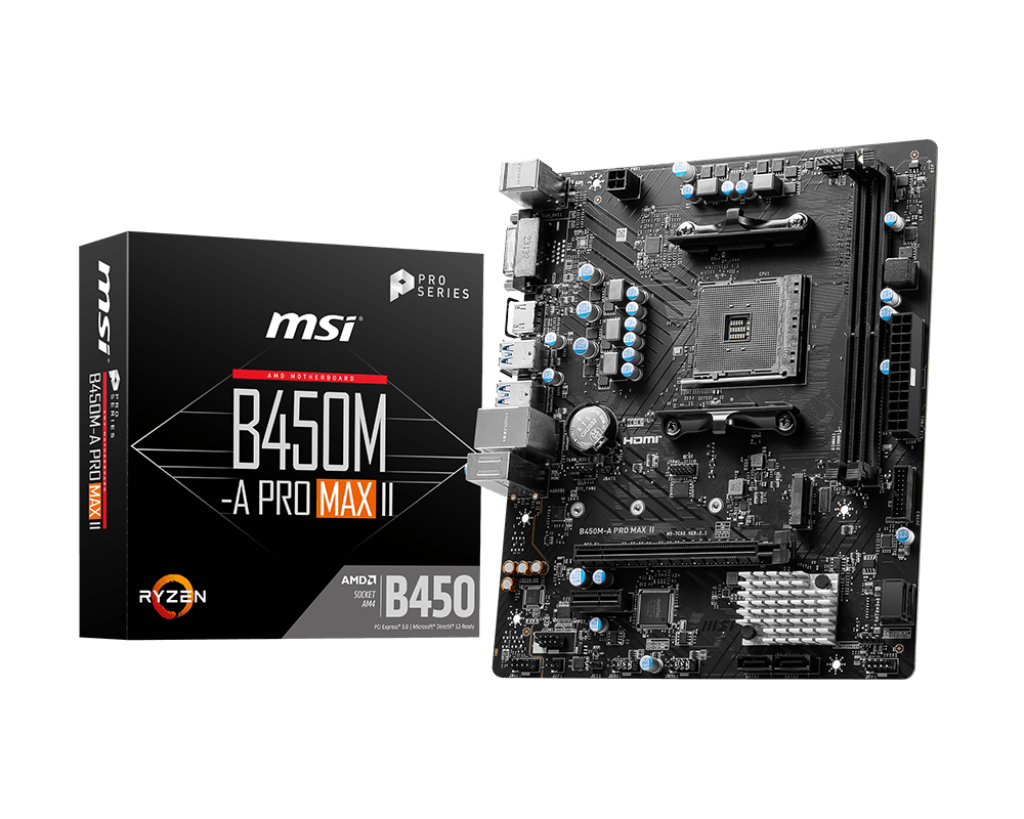 MSI Motherboard B450M A Pro max 2 MSI Motherboard B450M A Pro max 2